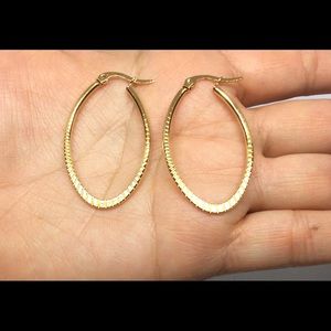 GP Stainless Steel Hoop Earrings